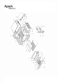 Деталировка Apach Cook Line AMS4X