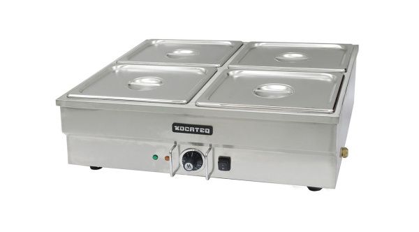 Мармит паровой настольный 4*GN1/2 Kocateq BS4TNW