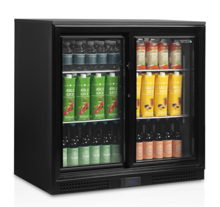 Шкаф холодильный Tefcold DB201S черный