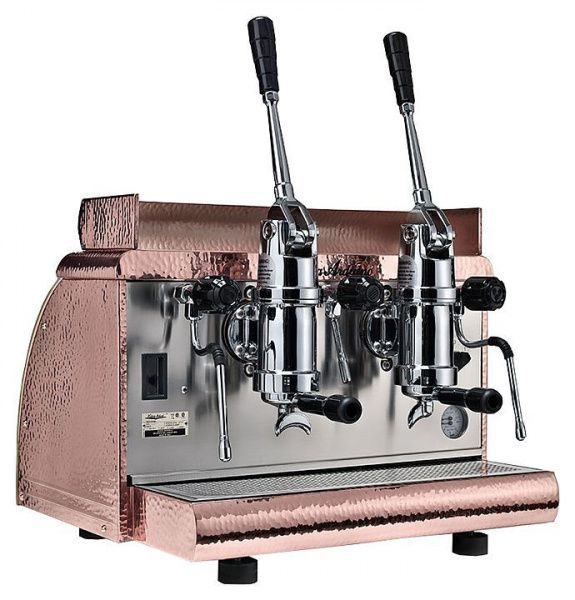 Кофемашина Victoria Arduino Athena Leva 2 gr медь 380В