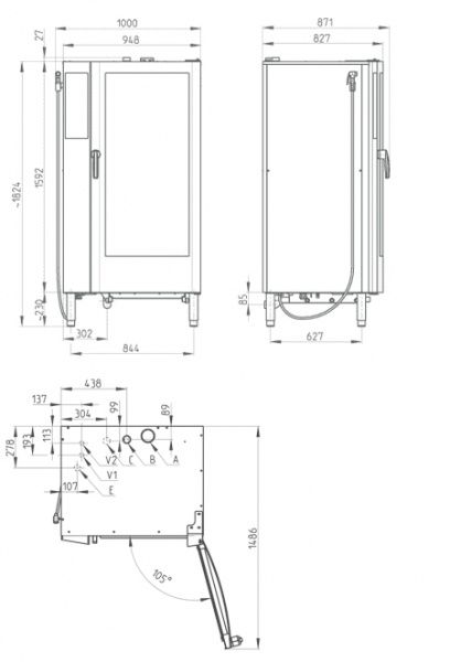 Пароконвектомат RETIGO O2011BC