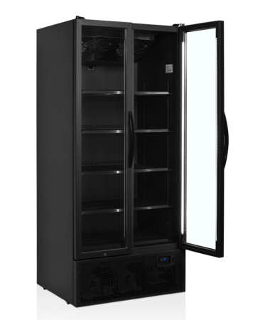 Шкаф холодильный Tefcold FS890H черный