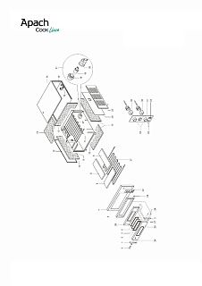 Деталировка Apach Cook Line AML6X