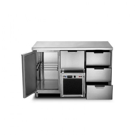 Стол холодильный HappyChef TC GH 3-CBR