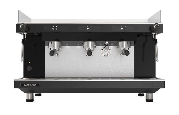 Кофемашина Sanremo Zoe SAP 3 высокие группы черная