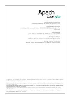 Деталировка Apach Cook Line APPE-89P/PL