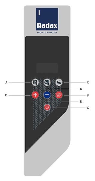 Расстоечный шкаф Radax Pushkin PS68D