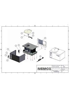 Деталировка Nemox Gelato Chef 5L Automatic