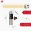 Кофемолка ручная 1Zpresso J-Max S серебристая