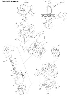 Деталировка Apach Cook Line AVG200