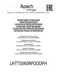 Деталировка Apach Chef Line LHTT5060 RP DD DP H