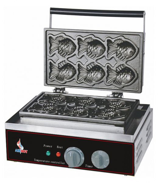 Вафельница рыбки Airhot WBF-6