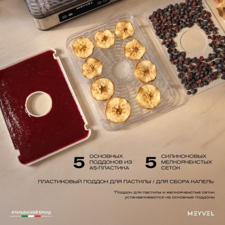 Дегидратор Meyvel MDH5-1P Black