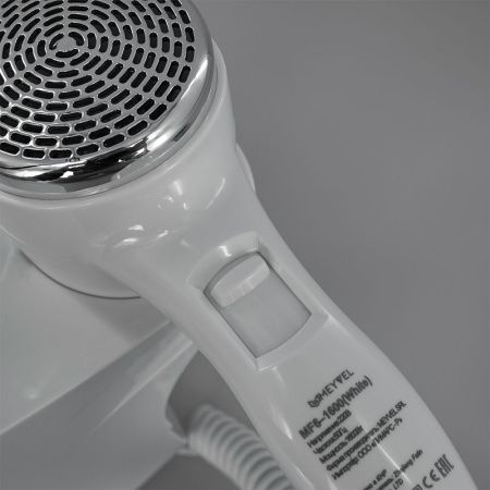 Фен настенный Meyvel MF6-1600 белый
