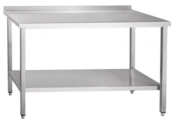 Стол производственный Abat СПРП-6-1 каркас с полкой-нерж