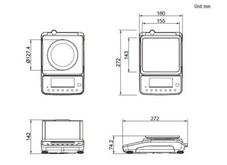 Весы лабораторные CAS XE-300