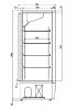Шкаф морозильный Ариада R1400LX