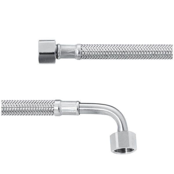 Шланг подключения Brita G3/8- G3/8 колено, DN8, 1,5м (1007722)