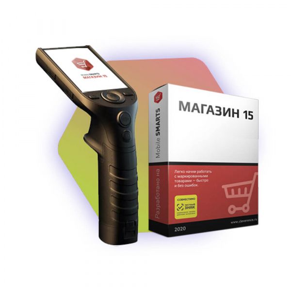 Терминал сбора данных Mertech Seuic AutoID LIM c Клеверенс Магазин 15