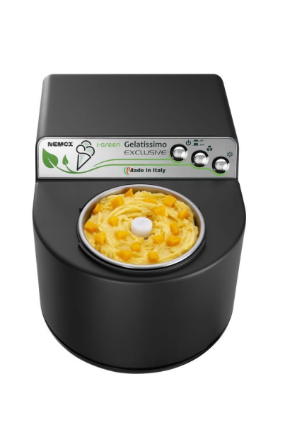 Мороженица Nemox Gelatissimo Exclusive i-Green матовый черный