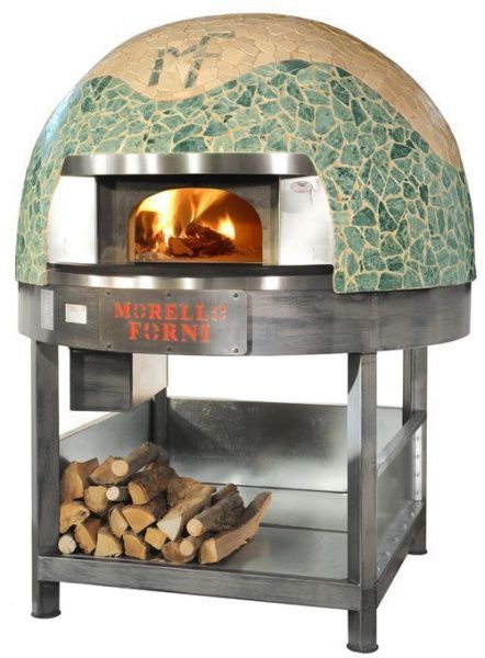 Печь для пиццы на дровах MORELLO FORNI LP110 CUPOLA MOSAIC
