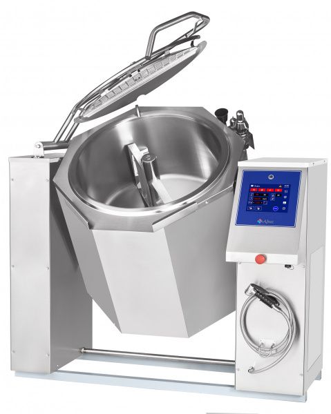 Котел пищеварочный Abat КПЭМ-350-ОМП с миксером