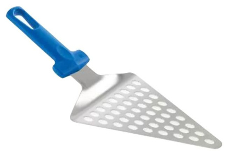 Лопатка для пиццы Gi.Metal AC-STP16F 12,5*15см треугольная нерж. перфорир. ручка пластик
