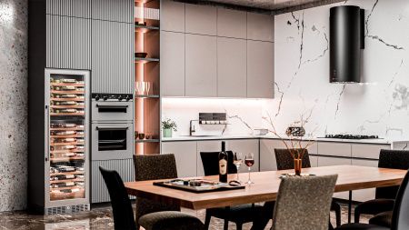 Шкаф винный Meyvel MV98-KST3 Slim