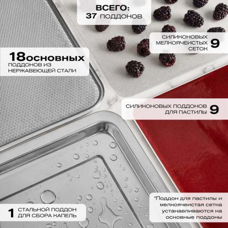 Дегидратор Meyvel MDH18-1S Inox