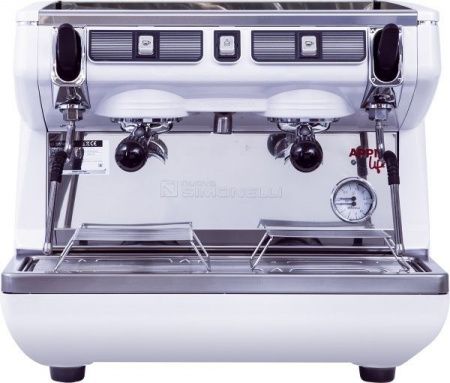 Кофемашина Nuova Simonelli Appia Life Compact 2 gr S white (высокие группы, экономайзер)