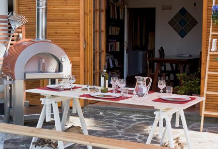Печь для пиццы на дровах ALFA PIZZA 5 Minuti