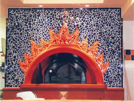 Печь для пиццы на дровах ALFA PIZZA SPECIAL PIZZERIA CORNICE 120