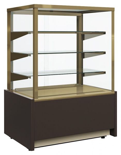 Витрина кондитерская Carboma KC70 VM 1,3-1 LIGHT 0102-0109 (ВХСв-1,3д Сarboma Cube)