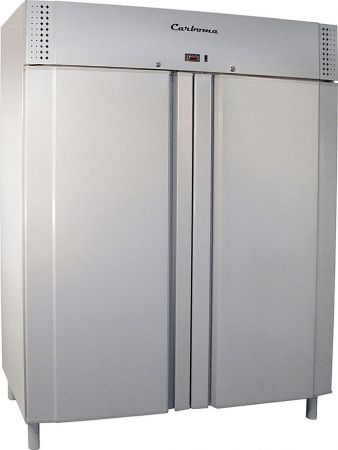 Шкаф комбинированный Полюс RF1120 Carboma INOX
