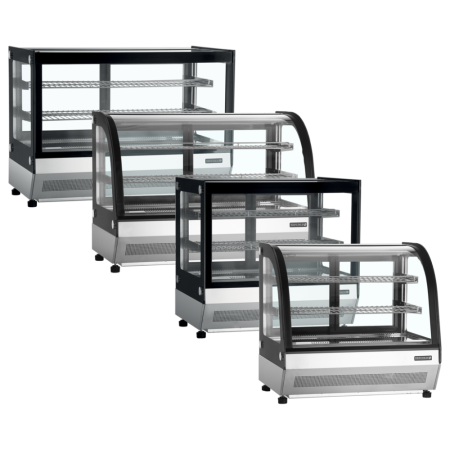 Витрина холодильная Tefcold LCT750F черная