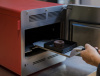 Печь комбинированная MyChef Quick 1T QT11FR1D красная