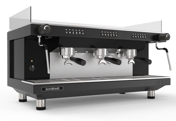Кофемашина Sanremo Zoe SED 3 высокие группы черная