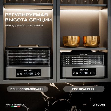 Дегидратор Meyvel MDH5-1P Black