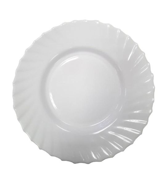 Тарелка Norma Triana 24см опаловое стекло