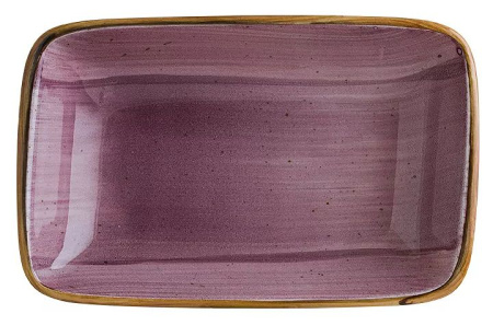 Блюдо Bonna Aura Black Berry ABBMOV16DKY 150х90мм