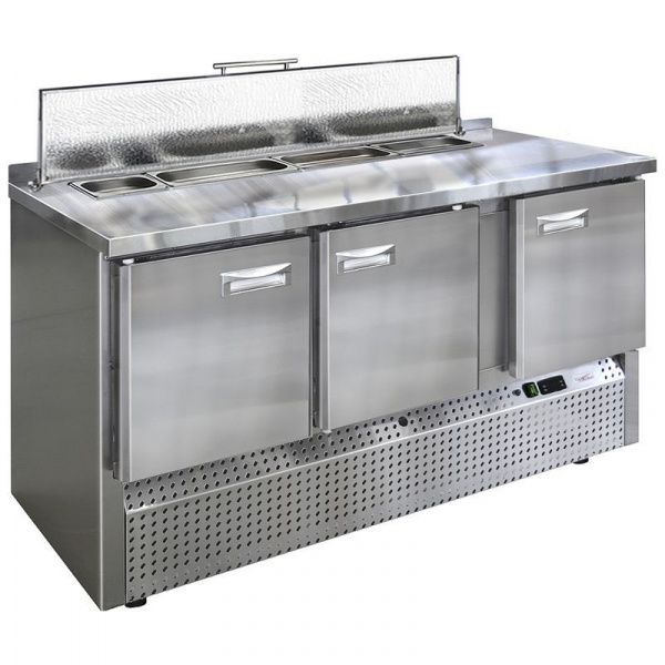 Стол холодильный для салатов Финист СХСнс-700-3