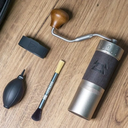 Кофемолка ручная 1Zpresso J-Max S серебристая