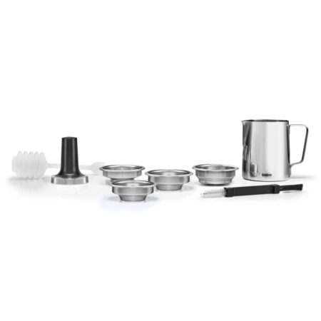 Полуавтоматическая кофемашина KitchenAid 5KES6551EBK черный чугун