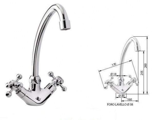 Смеситель Monolith С0101020103