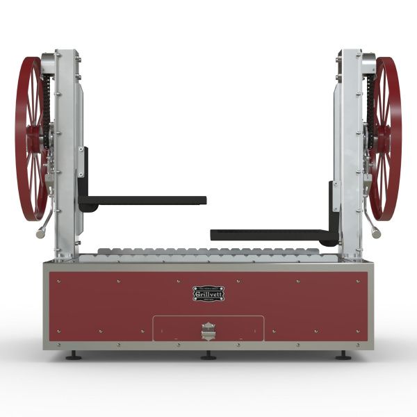 Гриль угольный GrillVett Corvette M2 красный