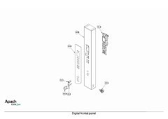 Деталировка Apach Cook Line AP10QNDCG
