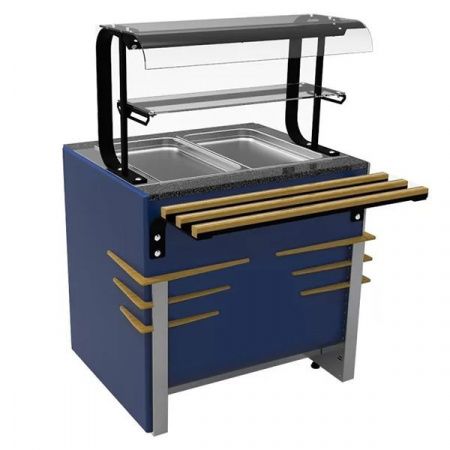 Мармит для вторых блюд RМ22AS Case 1105х700х1290(830)мм