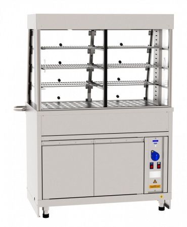 Прилавок-витрина тепловой Abat ПВТ-70Х