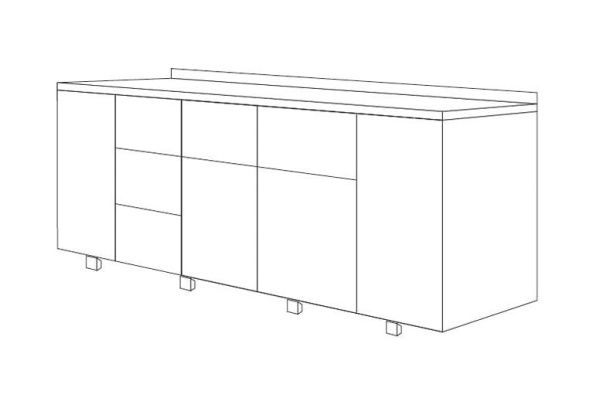 Стол холодильный Kayman KСХ-1344/60