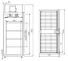Шкаф холодильный Полюс V1400 Carboma